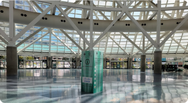 LOS ANGELES CONVENTION CENTER - BUILDING INTERIOR